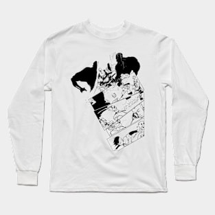 Samurais vs Zombies Long Sleeve T-Shirt